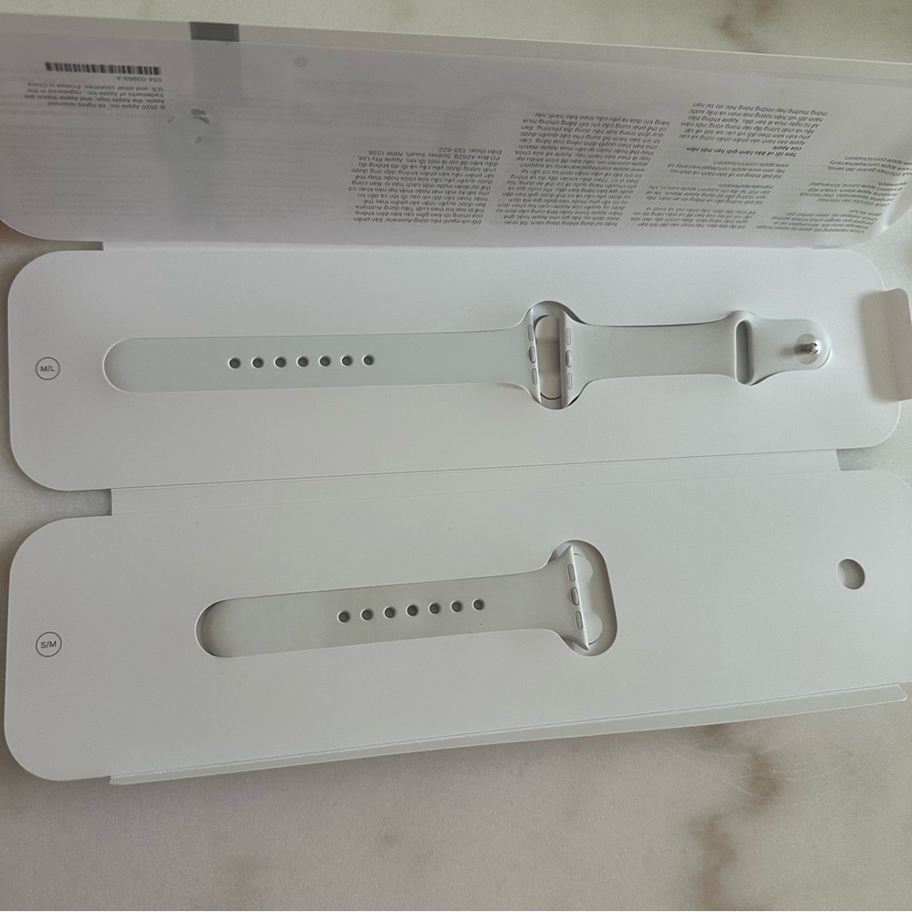 40mm White Apple Watch Sport Band